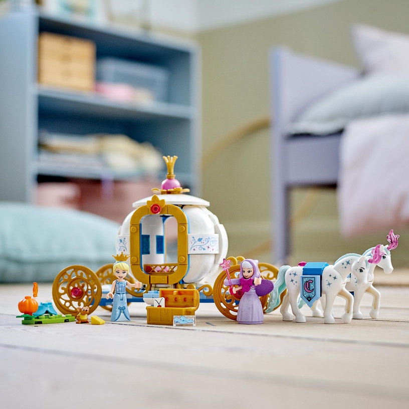 Konstruktor LEGO | Disney Princess™ Tuhkatriinu kuninglik tõld 43192, 237 tk