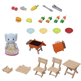 Rinkinys Epoch Sylvanian Families BBQ Picnic Set 5640SYL