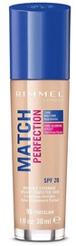 Tonuojantis kremas Rimmel London Match Perfection SPF20 90 Porcelain, 30 ml