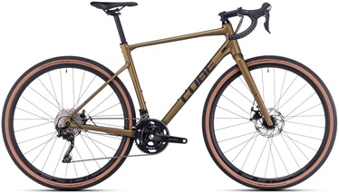 Dviratis gravel Cube Nuroad Pro, 28 ", S rėmas, aukso