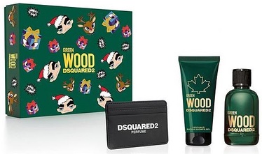 Kinkekomplektid meestele Dsquared2 Green Wood