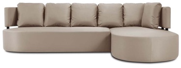 Kampinė lauko sofa Calme Jardin Barts 4 Seats, smėlio, dešininė, 190 cm x 293 cm x 85 cm