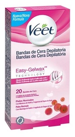 Полоски для депиляции Veet Easy-Gelwax, 20 шт.