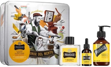 Komplekts vīriešiem Proraso Wood & Spice Vintage Beard Care, 330 ml