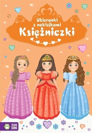 Kūrybos rinkinys Zielona Sowa Dress Up With Stickers Princesses 12002807