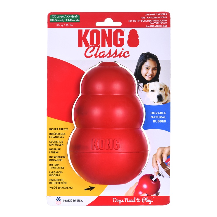 Rotaļlieta sunim Kong Classic, 15.2 cm, sarkana, XXL