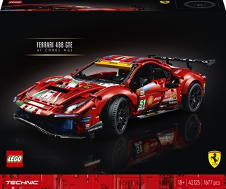 Konstruktor LEGO® Technic Ferrari 488 GTE “AF Corse #51” 42125