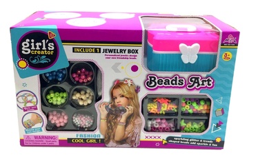 Apyrankių gaminimo rinkinys Girls Creator Beads Art 4030102-0961