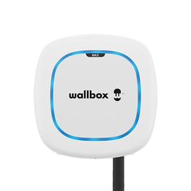 Розетка для зарядки электромобилей Wallbox Pulsar Max, белый, 400 В