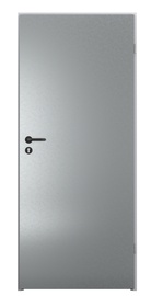 Дверь Basic RAL7024, левосторонняя, антрацитовый, 203 x 95.2 x 4 см
