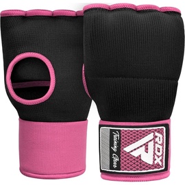 Внутренние боксерские перчатки RDX IS2 Inner Gloves HYP-IS2P-L, черный/розовый, L