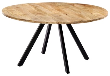 Söögilaud VLX Dining Table, pruun, 1500 mm x 1500 mm x 730 mm