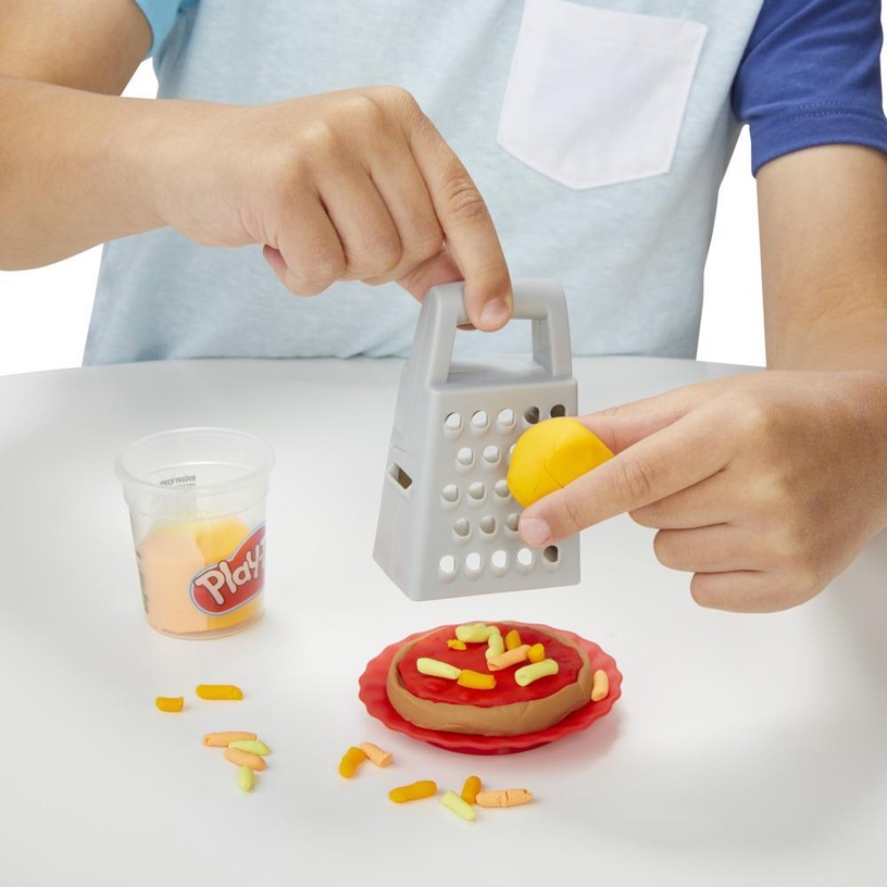 Veidošanas pasta Hasbro Play-Doh Kitchen Creations Playset Pizza F4373, daudzkrāsaina