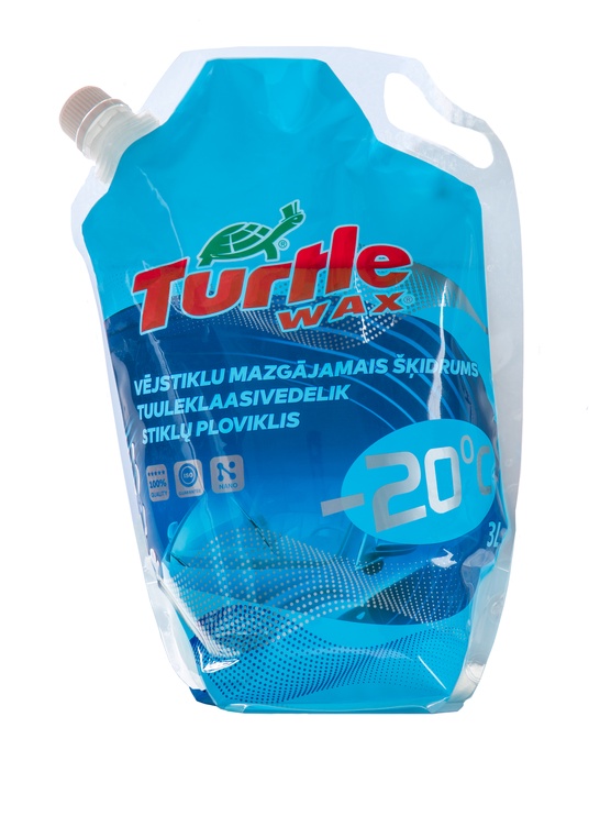 Стеклоомывающая жидкость Turtle Wax, зимний, 3 л, -20 °С
