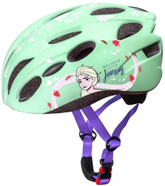 Шлемы велосипедиста детские Seven Frozen 2, зеленый/фиолетовый, 52-56 см