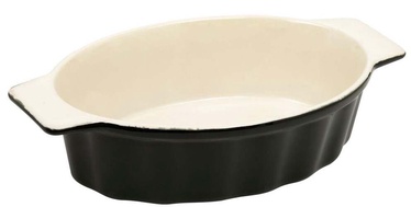 Keraamilised nõud Resto Fornax, 26 cm x 16 cm, must