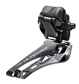 Priekinis pavarų perjungiklis Shimano ULTEGRA Di2 FD-R8150, aliuminis, sidabro/juoda