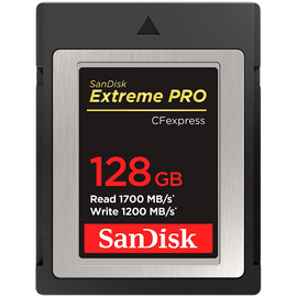 Карта памяти SanDisk Extreme PRO, 128 GB