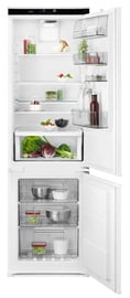 Встраиваемый холодильник AEG SCE818E8TS, морозильник снизу