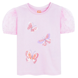 T-krekls pavasaris/vasara, meitenēm Cool Club CCG2811379, violeta, 98 cm