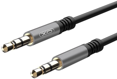 Kaabel XO 3.5mm - 3.5mm NB121, must, 1 m