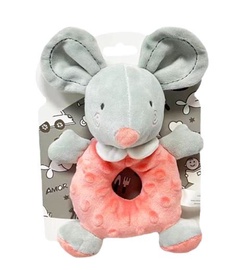 Grabulis Tulilo Mouse, rozā/pelēka