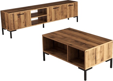 Elutoa mööblikomplekt Kalune Design 1592-2082, sise, pähklipuu