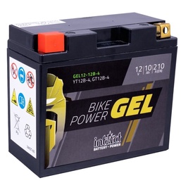 Akumulators IntAct Bike Power GEL, 12 V, 10 Ah, 210 A