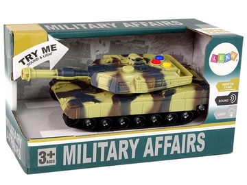 Rotaļlietu militārais tanks Lean Toys Military Affairs 12126, zaļa