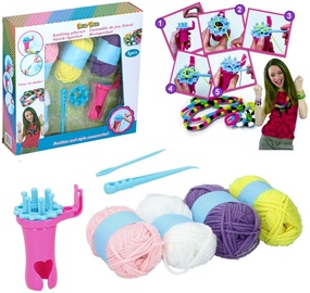 Adīšanas radošais komplekts Eddy Toys Knitting Playset, daudzkrāsaina