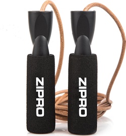Скакалка Zipro Jump Rope, 2750 мм, коричневый/черный