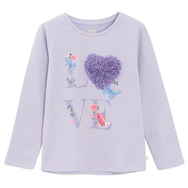 Krekls ar garām piedurknēm, meitenēm Cool Club CCG2810351, violeta, 128 cm