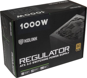 Блок питания Kolink Regulator KL-R1000FG 1000 Вт, 12 см