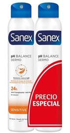 Dezodorants sievietēm Sanex Dermo Sensitive, 200 ml, 2 gab.