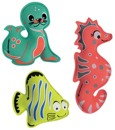 Sukeldumiskomplektid Schildkrot Neopren Diving Animals, roheline/roosa, 3 tk