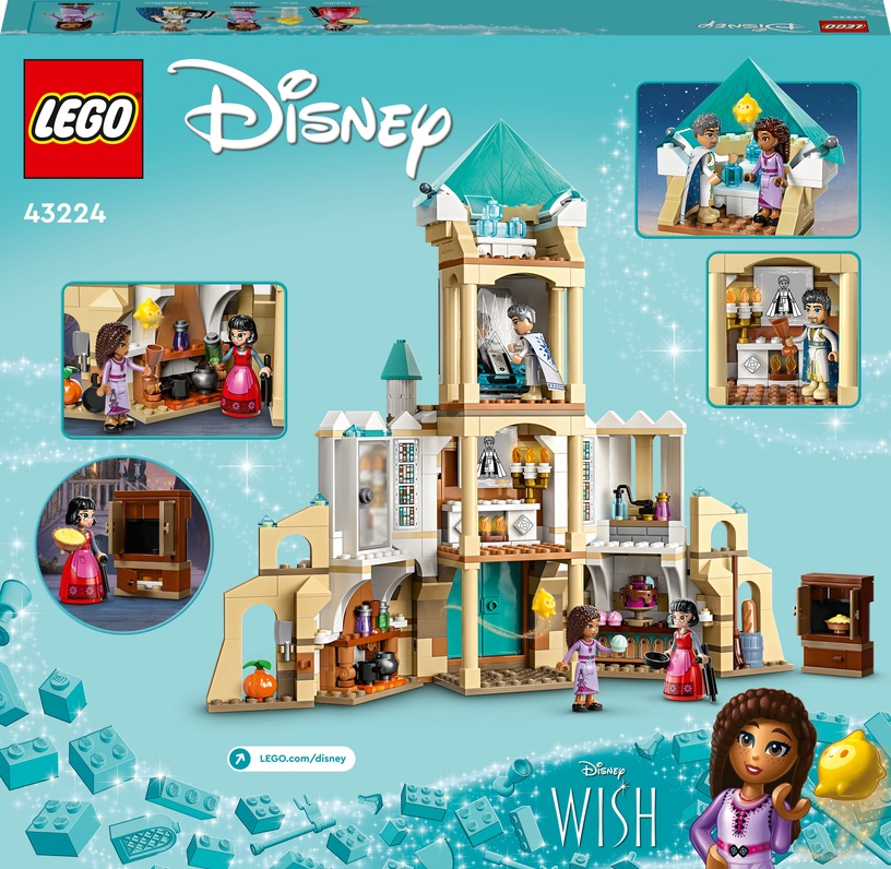 Konstruktors LEGO® │ Disney Karaļa Magnifico pils 43224