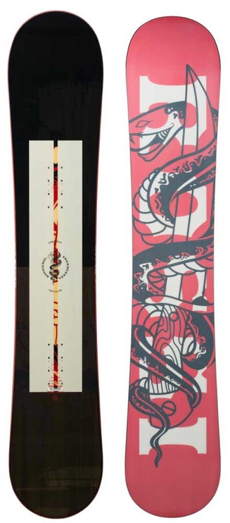 Lumelaud Rossignol Circuit Wide, must/punane/beež, 166 cm x 31.2 cm