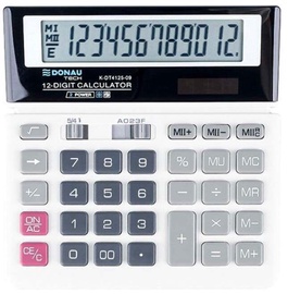 Калькулятор настольные Donau K-DT4125-09 DONAU, белый