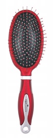 Matu ķemme Top Choice Hairbrush Wide 6563169, sudraba/sarkana