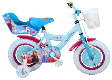 Vaikiškas dviratis Volare, mėlynas/baltas, 12"