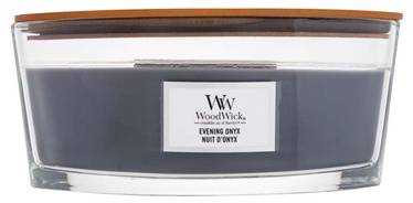 Žvakė, aromatinė WoodWick Ellipse Evening Onyx, 40 h, 453.6 g, 92 mm x 121 mm