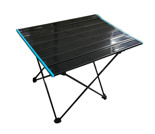 Turistinis stalas Besk Picnic, juodas, 56 cm x 40.5 cm x 40.5 cm