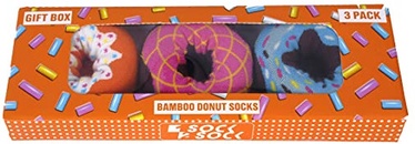 Носки Sukeno Socks Gift Box, коричневый/белый/желтый/oранжевый/розовый/серый/голубой, 6 шт.
