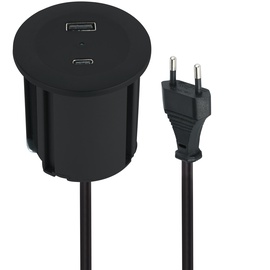 Удлинитель Electraline, 2 места, 2 м, IP20