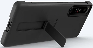 Чехол Sony Style Cover with Stand, Xperia 1 IV, черный