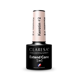 Nagu lakas bāze Claresa 2 Extend Care 5in1 Keratin, 5 g