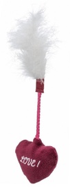 Мягкая игрушка для кошек Trixie Valentines Heart, белый/красный, 25 см