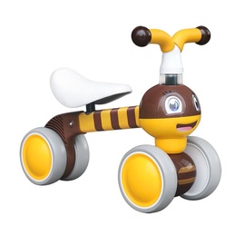Tasakaaluratas EcoToys Bee LC-V1308, pruun/kollane