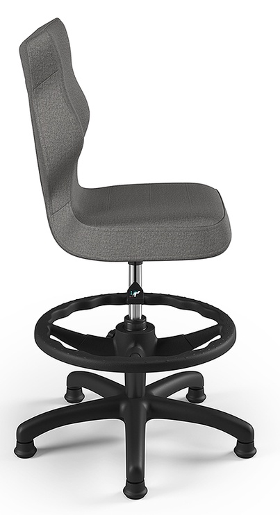 Bērnu krēsls Petit MT33 Size 3 HC+F, melna/tumši pelēka, 55 cm x 76.5 - 89.5 cm