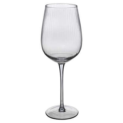 Vīna glāžu komplekts SG Posaterie Midnight 154978, stikls, 0.38 l, 6 gab.